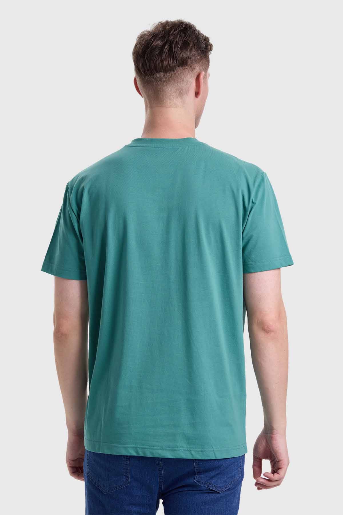 Polera Hombre Básica Verde