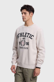 Polerón Hombre College Beige