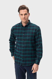 Camisa Hombre Básica Turquesa