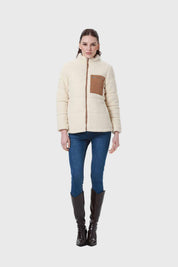 Polar Mujer Tipo Chaqueta Puffa Arena