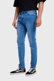 Jeans Hombre Skinny Azul