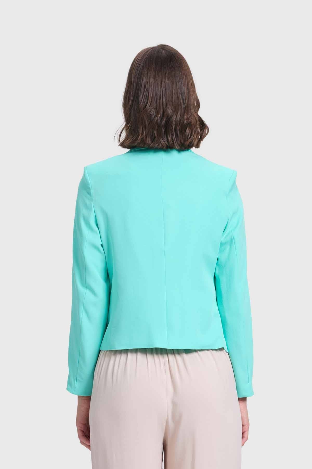 Blazer Mujer Aqua
