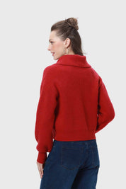 Sweater Mujer Bardot Rojo