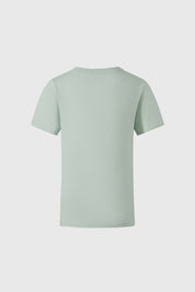 Polera Niño Lavado Con Print Verde