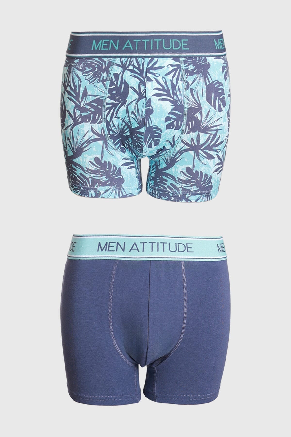 Boxer Hombre Bipack Azul