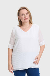 Blusa Mujer Crudo