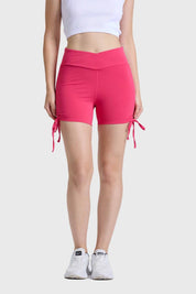 CALZA MUJER TIRAS FUCSIA