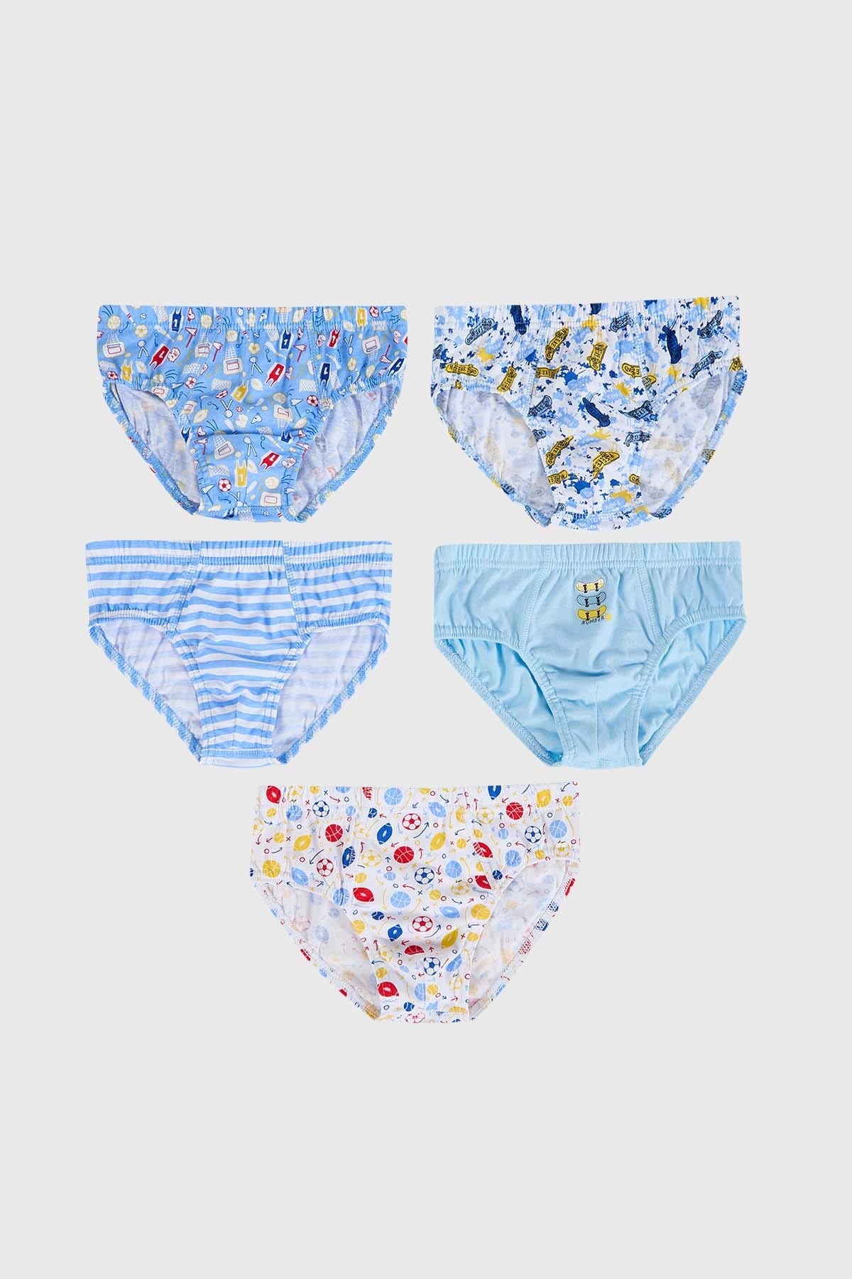 Boxer Niño 5Pack Blanco