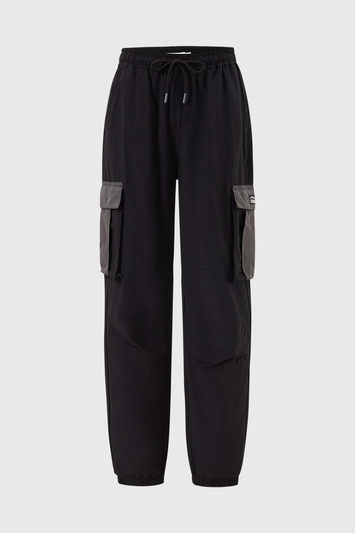 PANTALÓN NIÑO CARGO PARACHUTE NEGRO
