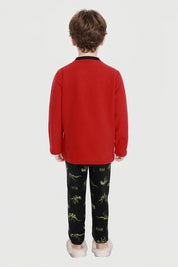 Pijama Niño Print Rojo
