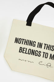 Bolsa Grande Print Crudo