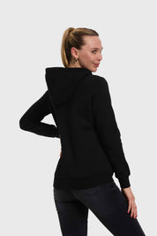 Polerón Mujer Hoodie Negro