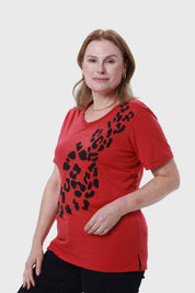 Polera Mujer Rojo