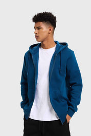 Polerón Hombre Básico Azul