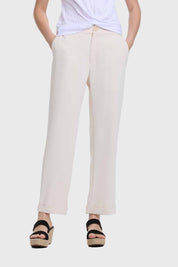 Pantalón Mujer Sastrero Arena