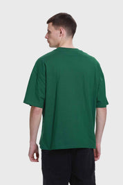 Polera Hombre Oversize Verde