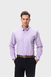 Camisa Hombre Mini Print Lila