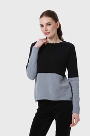 Sweater Mujer Chenille Negro