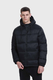 Parka Hombre Básica Negro