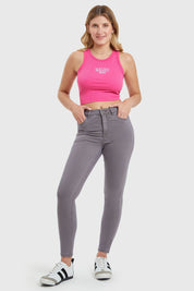 JEANS MUJER SUPER SKINNY EMILIA GRIS