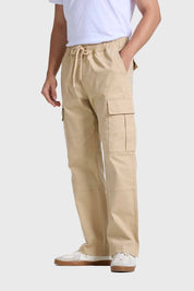 Pantalón Hombre Cargo Beige