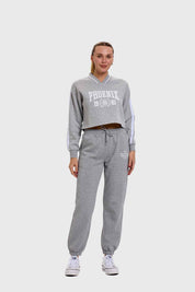Polerón Mujer Preppy Gris