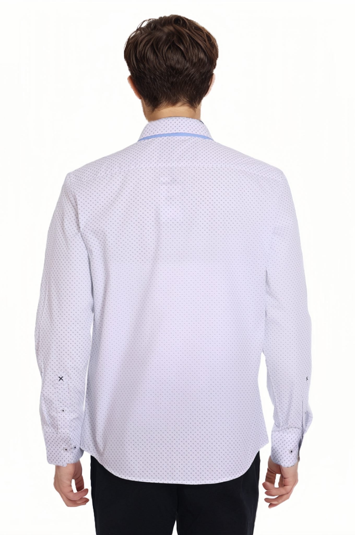 Camisa Hombre Print Blanco