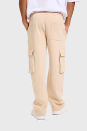 Pantalón Buzo Hombre Cargo Beige
