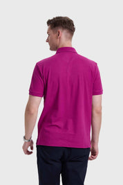 POLERA HOMBRE PIQUE LISA VIOLETA FSP