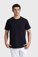Polera Hombre Long Fit Básica Negro