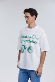 POLERA HOMBRE PRINT BLANCO I