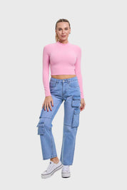 Polera Mujer Beatle Rosado
