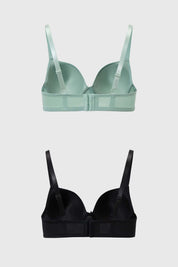 Sostén Mujer Bipack Básico Menta