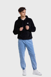 Polar Hombre Hoodie Negro