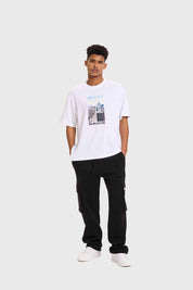 Polera Hombre City Blanco