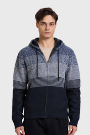 Polerón Hombre Con Polar Azul