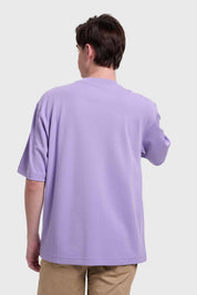 Polera Hombre Loose Fit Lila