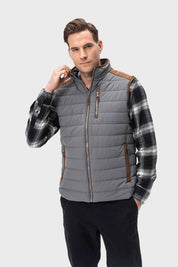 Parka Hombre Con Bolsillos Gris