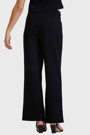 Pantalón Mujer Sastrero Tiro Alto Negro