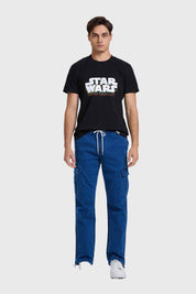 JEANS HOMBRE CARGO AZUL