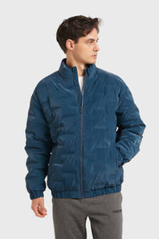 Chaqueta Hombre Puffer Azul