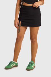 Falda Mujer Short Negro