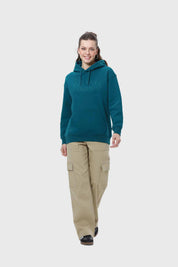 Polerón Mujer Canguro Print Verde