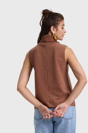Sweater Mujer Café