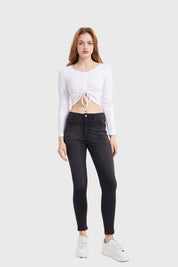 Jeans Mujer Skinny Estela Negro