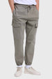 Pantalón Hombre Cargo Gabardina Verde