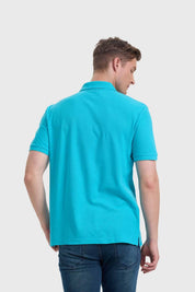 Polera Hombre Piqué Básica Calipso