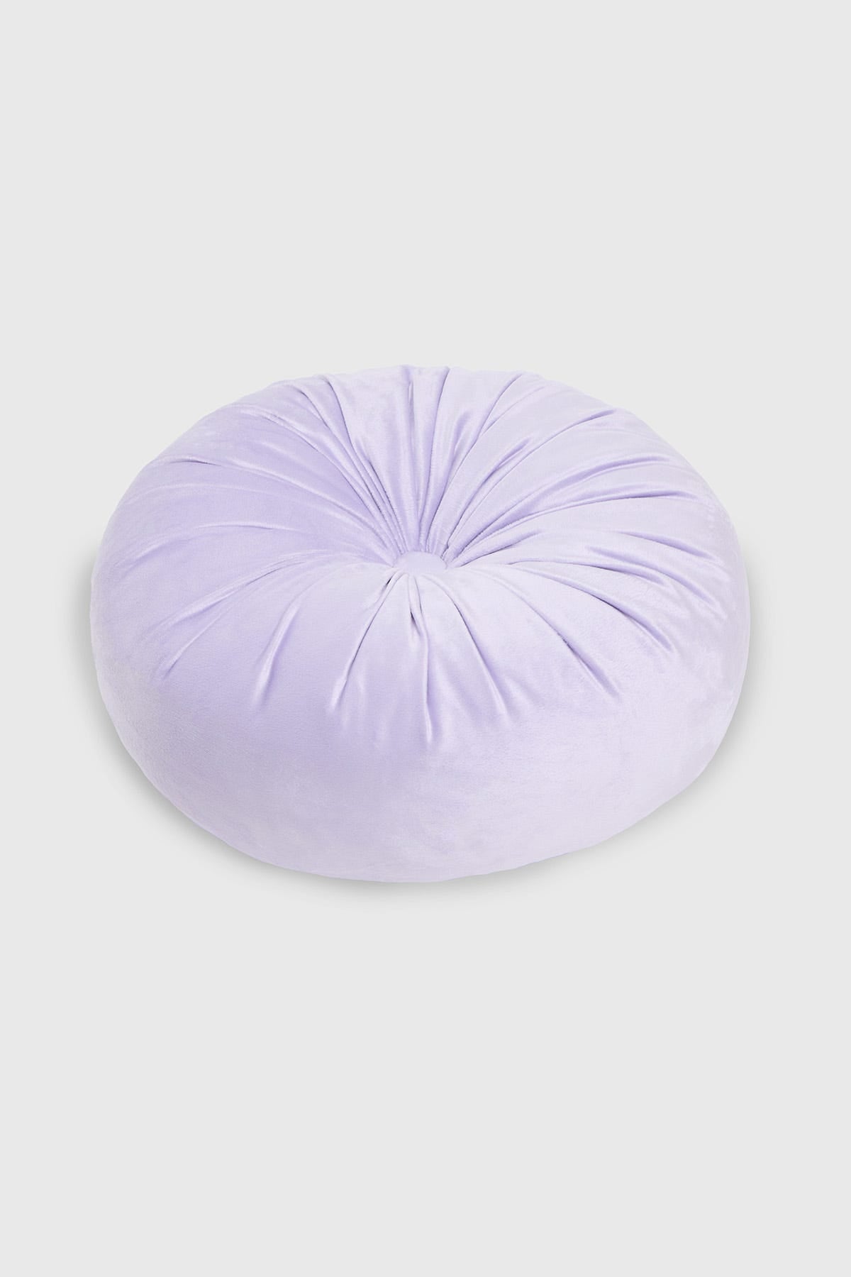 Cojín Unisex Velvet Redondo Lila