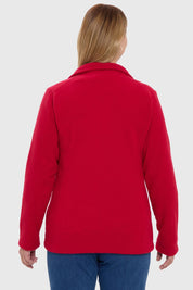 Polar Mujer Básico Rojo