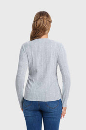 Polera Mujer Rib Camman Gris
